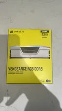 CORSAIR Vengeance RGB DDR5 RAM 32GB (2x16GB) 6400MHz CL32 Intel XMP iCUE