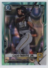 2021 Bowman Draft Chrome Aqua Lava Refractor /199 Lonnie White Jr #BDC-28 08jp