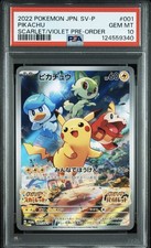 り*る様 【PSA10】2022 PIKACHU SV-P Auction Prices Realized Tcg Cards 2022 POKEMON JAPANESE SV PROMO