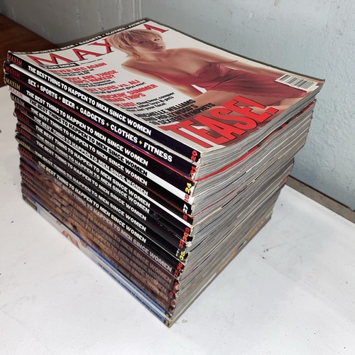 MAXIM and BLENDER Magazine Lot of 19 Sexy Mags 1999 To 2002 - Picture 2 of 5