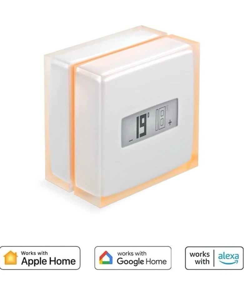 Netatmo Smart Thermostat Smart Home Thermostat Energy Saving App -  NTH01-AMZ - Image 2 of 4