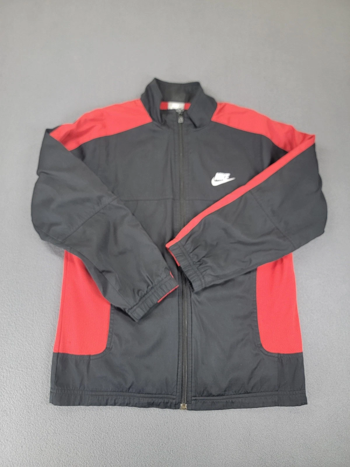 Vintage Nike Jacket Mens M Full Zip Track Lightweight Windbreaker 244763-010