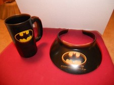 BATMAN Super Mug cup plastic 10-12 OZ DC Comics Visor