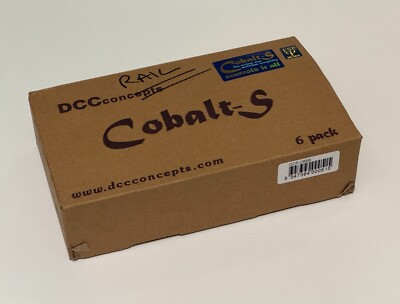 DCC Concepts DCP-CBS6 Cobalt S - Hebel mit allem Zubehör (6er Pack)
