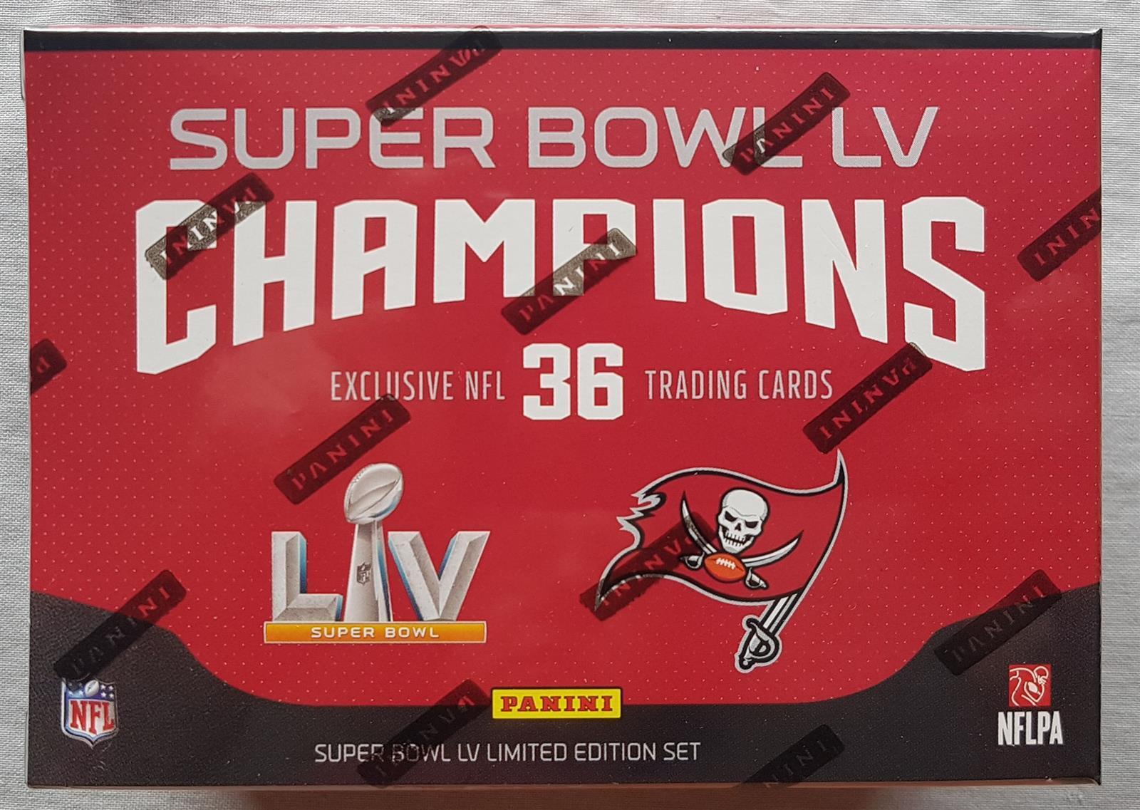 Tampa Bay Bucaneers Panini Superbowl Team Set Nfl Blaster Box 2020 Lv