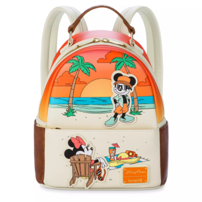◆LOUNGE FLY◆Mickey&Minnie サマーピクニック リュック 送料込 2024 Disney Parks Mickey & Minnie Summer At The Beach