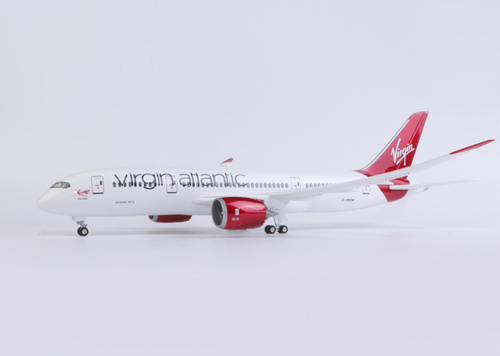 1:130 43CM Virgin Atlantic BOEING 787 Airplane Landing Gear Resin Aircraft Model - Picture 13 of 14