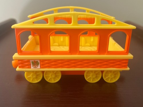 Tren Dinosaurio 2010 vagones de tren de repuesto naranja verde accesorios - Imagen 2 de 12