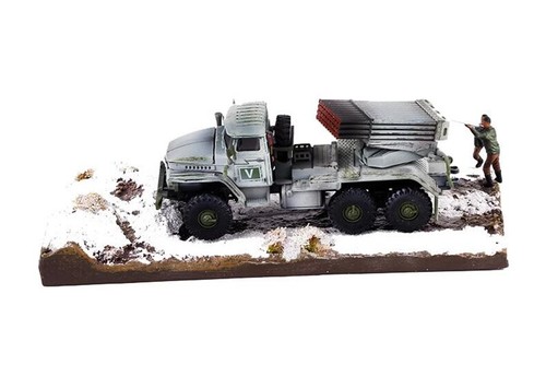 1/72 for PMA Russia special operation BM21 hail rocket artillery scene soldiers - Picture 2 of 8