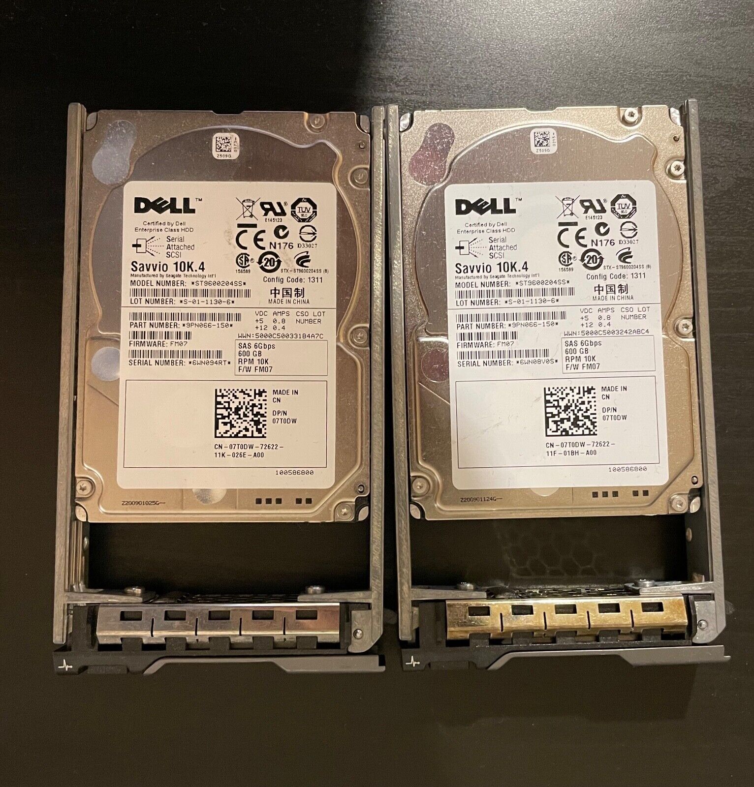 DELL 8MP93 600GB 6G 10k 2.5 SAS Hard disk drive