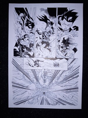 SUPERMAN 38 pg 18 BATMAN SON ROBIN VS FUTURE TIM DRAKE SAVIOR | eBay