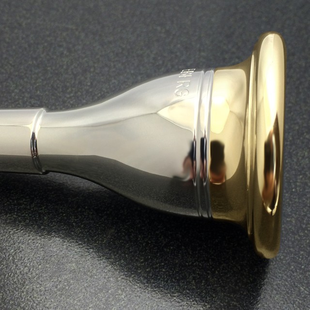 Genuine Conn Helleberg 24k Gold Rim & Cup Tuba/sousaphone Mouthpiece 7b