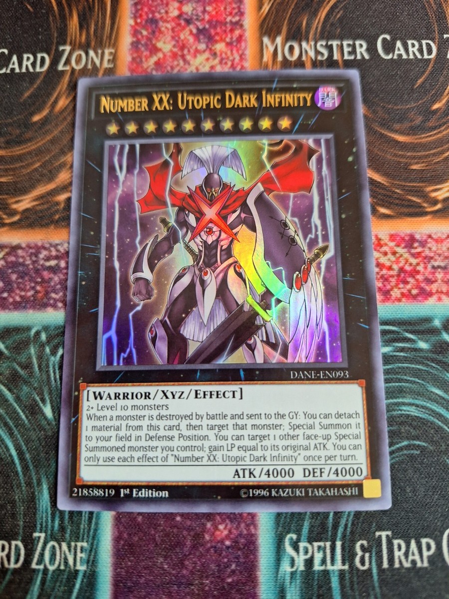 Yu-Gi-Oh! Number XX: Utopic Dark Infinity DANE-EN093 Ultra Rare