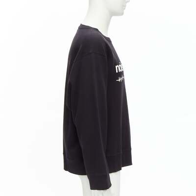 UNDERCOVER 2023 black cotton noise maker graphic crew neck UNDERCOVER 2023 black cotton noise maker graphic crew neck