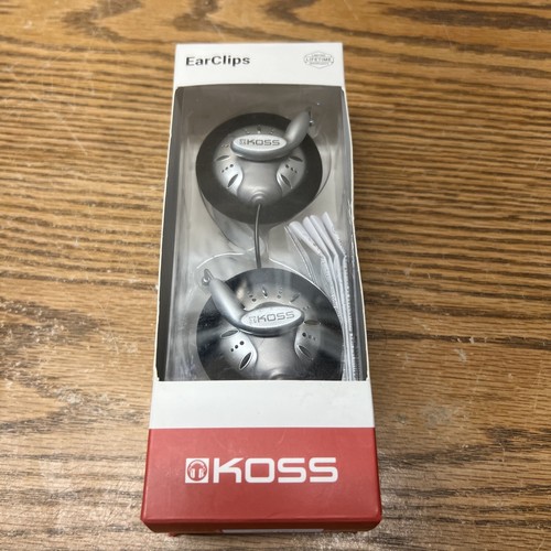 Koss KSC75 OnEar Clips Headphones, Silver New In Box eBay
