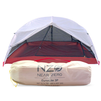 3-Person Lightweight Backpacking Tent, Freestanding, Premium Materials