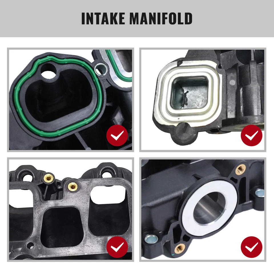 Colector de admisión inferior para Ford Taurus Edge Flex Lincoln MKS MKT CT4Z9424C Foto 3 de 4