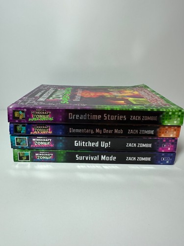 Diary of a Minecraft Zombie Super Special: Ultimate 4-Book Collection - Imagen 2 de 24