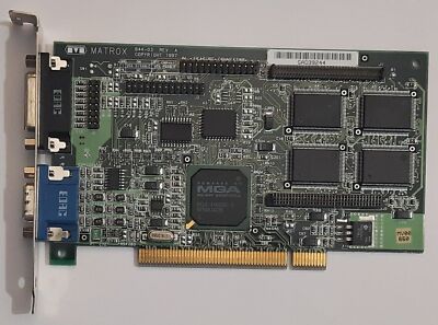 Matrox Mystique 220 PCI Grafikkarte (MY220P/BlZ4l, MGA-1164SG, 4MB, retro, 1997)