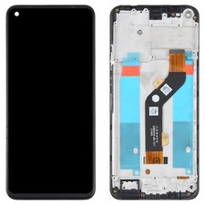 For Tecno Camon 17 LCD Screen Digitizer Full Assembly with Frame