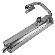 Caltric Exhaust Muffler For Yamaha Rhino 450 YXR45F 2006-2009 All Options