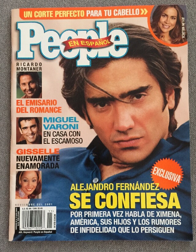People Magazine Espanol Spanish Edition Gisselle November 2001 111212R