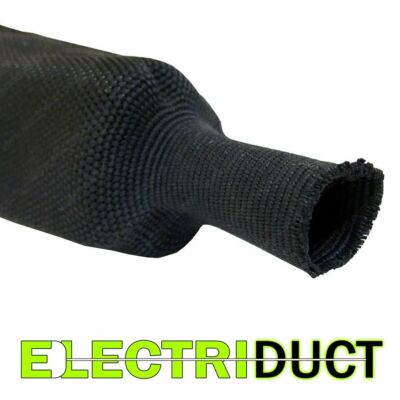 Electriduct  2:1 Heat Shrinkable Braided Sleeving - 1/4'' to 1.25'' Options