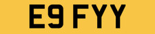 Effie Efie Fiona Number Plate Registration For Sale E9 Fyy Private Reg Efy Efi