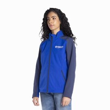 Veste Softshell Yamaha Paddock Bleue Pour Femme Taille DXL