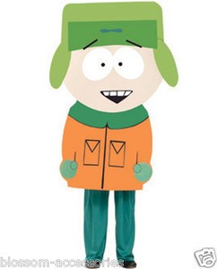 C613 Mens South Park Kyle Halloween Fancy Dress Adult Halloween Costume Outfit Ebay