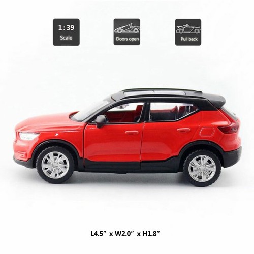 1/39 XC40 Model Car SUV Diecast Toy Vehicle Toys for Kids Boys Gifts Pull Back - Picture 2 of 11