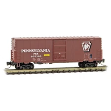 Z SCALE Pennsylvania Railroad 40' Boxcar Single Door Micro-Trains MTL#503 00 232