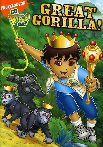 ドッジGO!GO! [DVD] Go, Diego, Go - Great Gorilla (DVD, 2008, Sensormatic Packaging