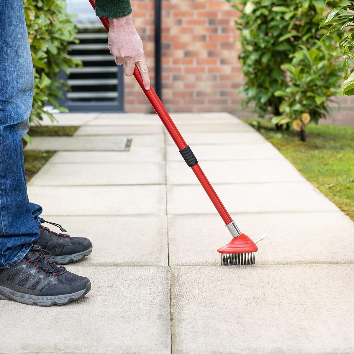 Pave Wire Does Roundup Kill Wire Brush Patio Weed Remover, 3-in-1 Weed Brush ...