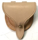 CIVIL WAR RIFLE US UNION MUSKET REGULATION CAP BELT POUCH-NATURAL LEATHER