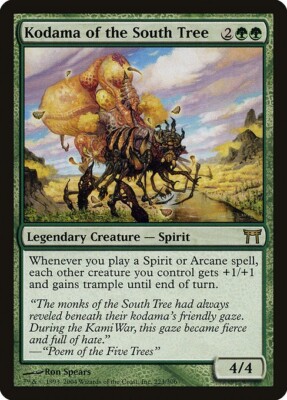Kodama of the South Tree 1x MtG Champions of Kamigawa SP/NM