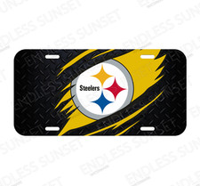 Pittsburgh Steelers Football Pennsylvania  License Plate Auto Tag Sign