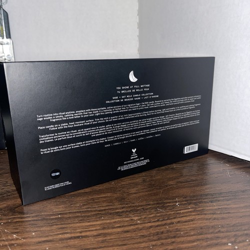 Alicia Keys Soulcare - Sage and Oat Milk Candle Collection - 3x Votive Candle - Picture 2 of 2