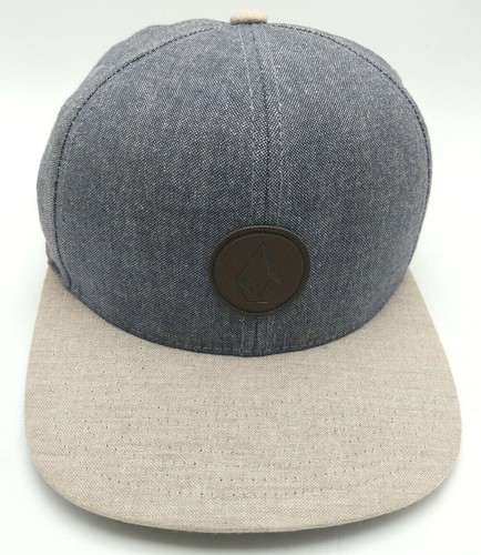 VOLCOM hat blue-gray adjustable 