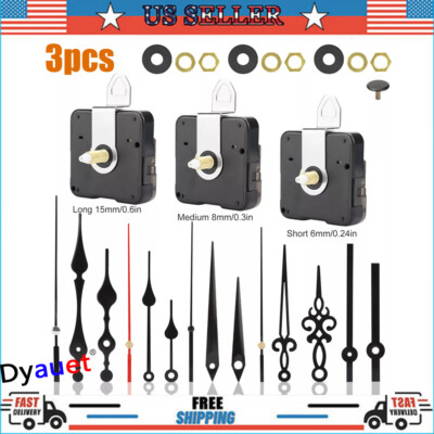 DIY Tool Quartz Wall Clock Movement Mechanism Hand Replacement Motor Repair NEW