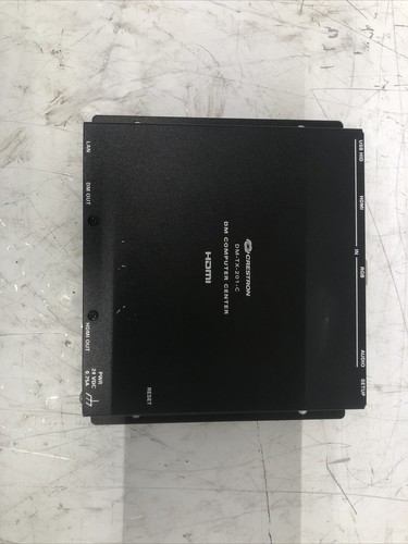 Crestron DM-TX-201-C 6504168 DigitalMedia 8G Fiber Transmitter Tested working