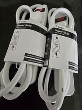 Belkin F9P609-05R-DP Power Strip 6 Outlets 5 ft -Right-Angle Cord 2 pack