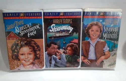 15 Shirley Temple Films On VHS VG Cond Colorized SEE ALL PIX - Picture 4 of 6