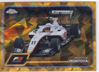 Topps 2024 Chrome Formula 1 Nr. 125 Sebastian Montoya Gold Ice 47/50
