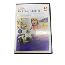 Adobe Photoshop 2.0 Album Windows CD  w/ seri...