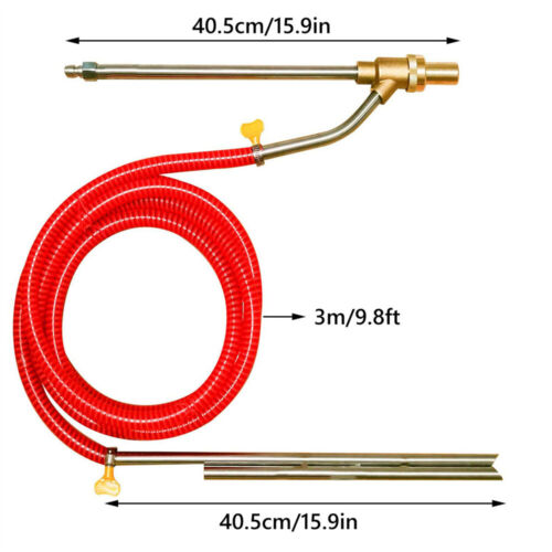 Sandstrahler Nassstrahlwaschmaschine Kit Hochdruck Sandstrahlen Wasserpistole Kit - Bild 6 von 6