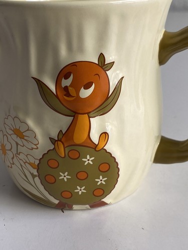 Taza Pájaro Naranja Epcot Parques Disney Festival Internacional de Flores y Jardines NUEVA - Imagen 3 de 10