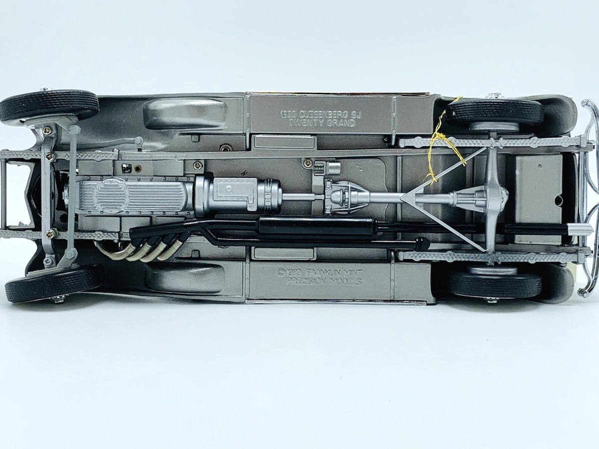 FRANKLIN MINT 1933 Duesenberg Twenty Grand Diecast 1:24 Scale