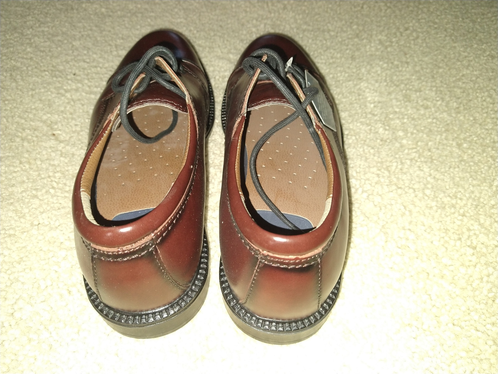 SAOLA Scarpa elegante uomo Bass Webster Oxford marrone Nuova 11 5M