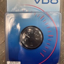 Vdo Oil Pressure Gauge A2c53412998-k1 80 Psi 12 12 V Us And Vdo Sender Adapter Vdo Oil Pressure Gauge A2c53412998-k1 80 Psi 12 12 V Us And Vdo Sender Adapter